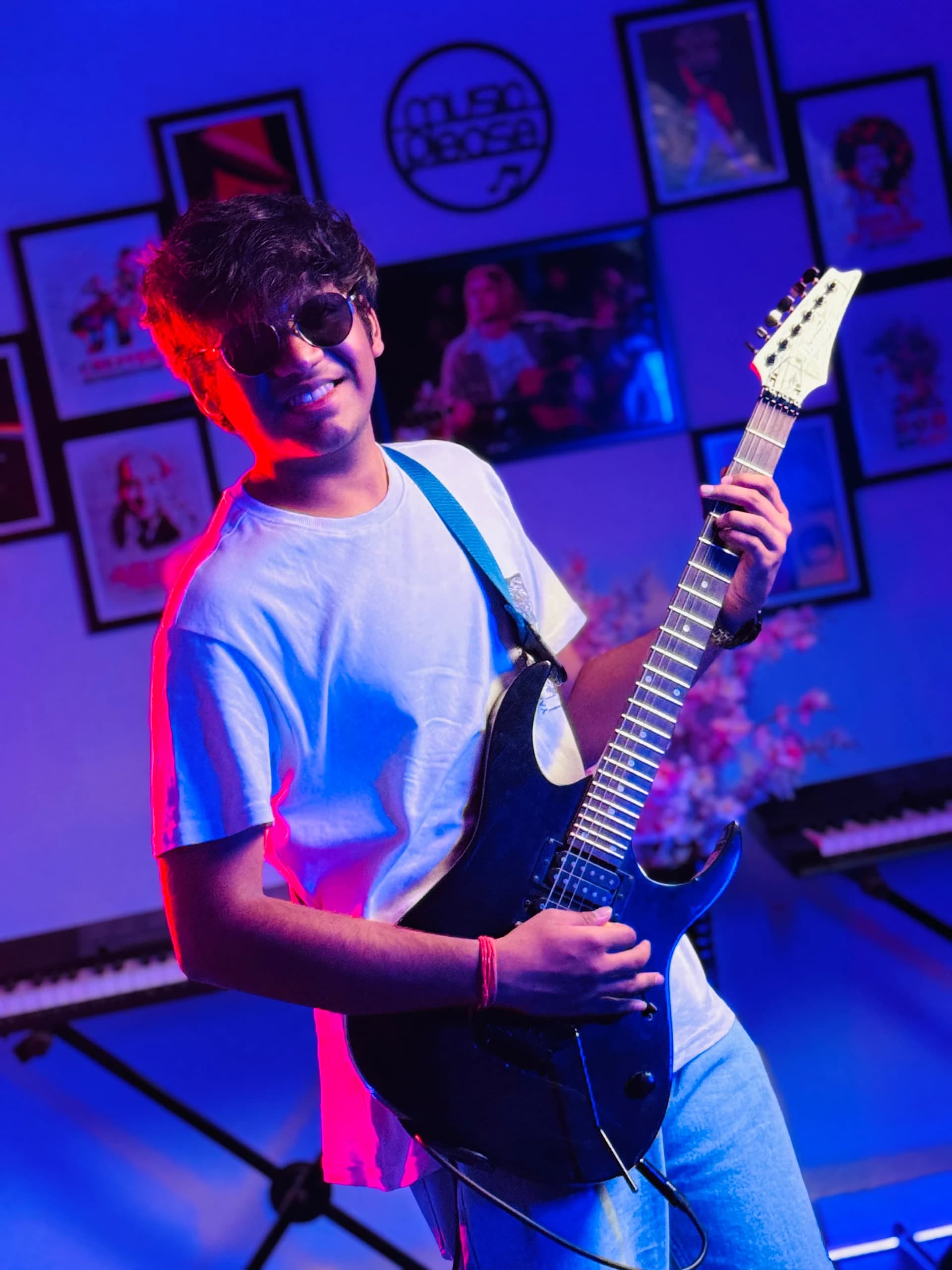 Drum lesson at 12NOTEZ Music Academy, Jaipur